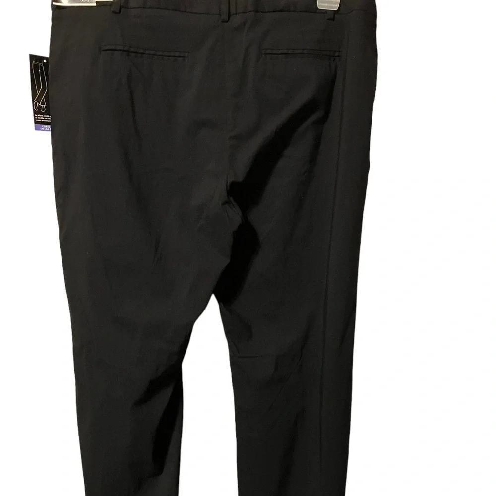NWT Classic black stretchy, millennium petite & average plus size pants - Picture 4 of 9
